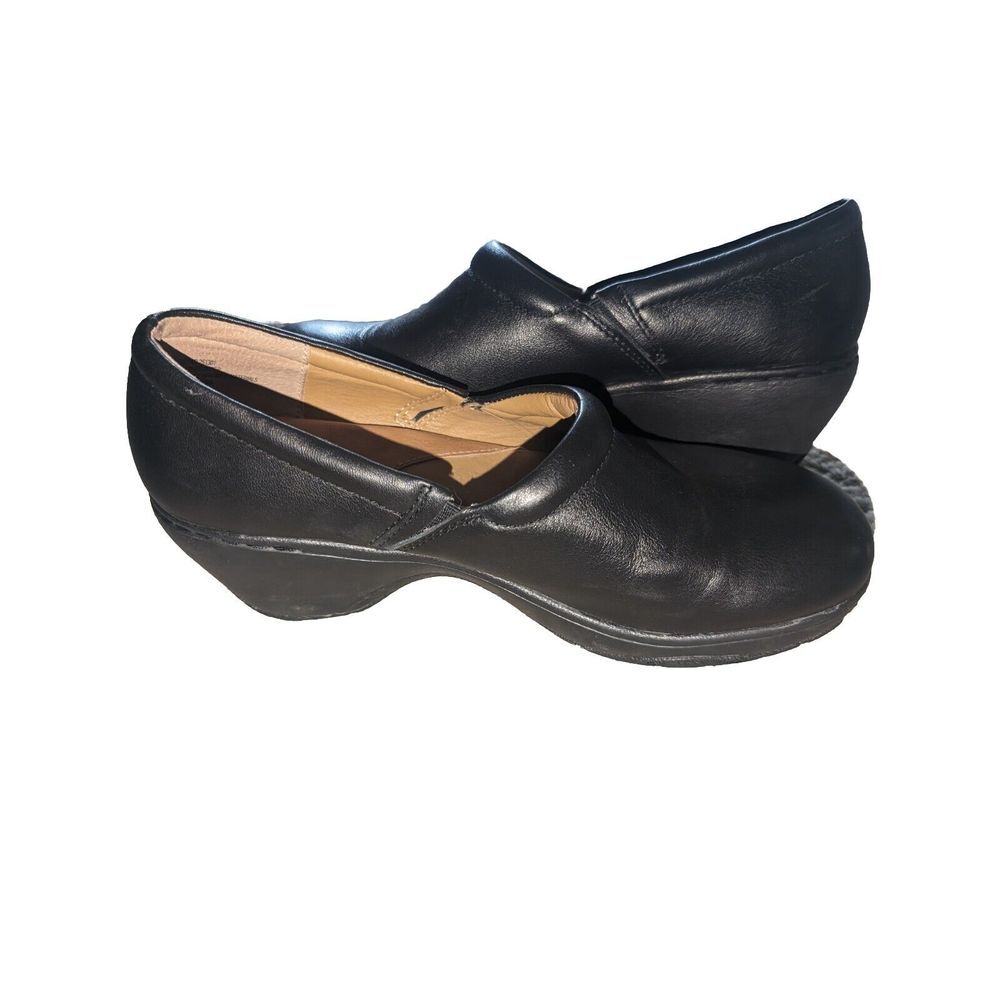 Nurse Mates Bryar Slip Resistant Clogs, Black, Women's‎ 9.5 M NWOB